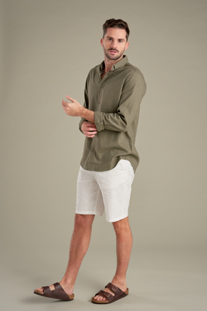Linnen Shorts - Wit