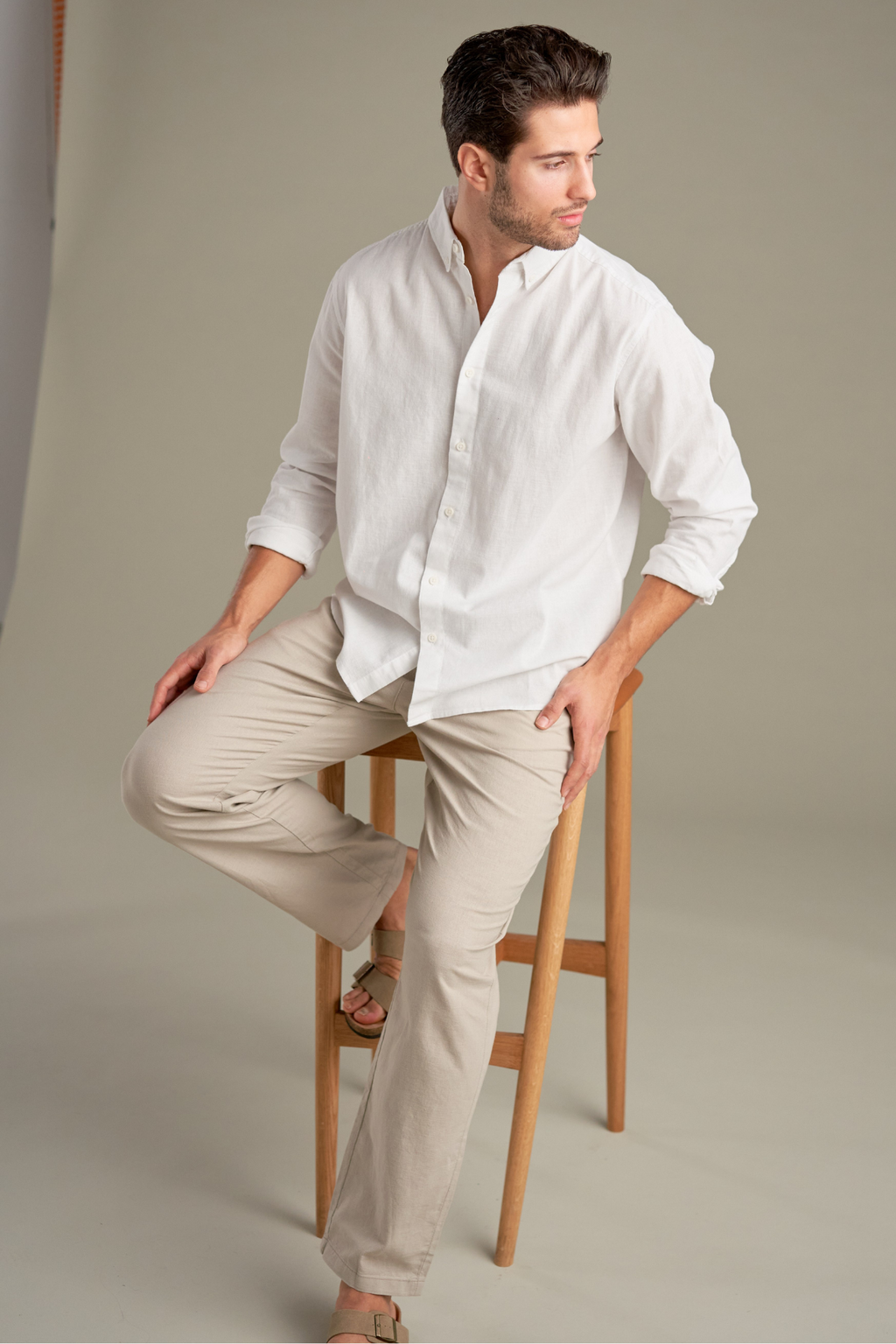 Linnen Pants - zand