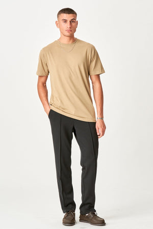 Oversized t -shirt - zand