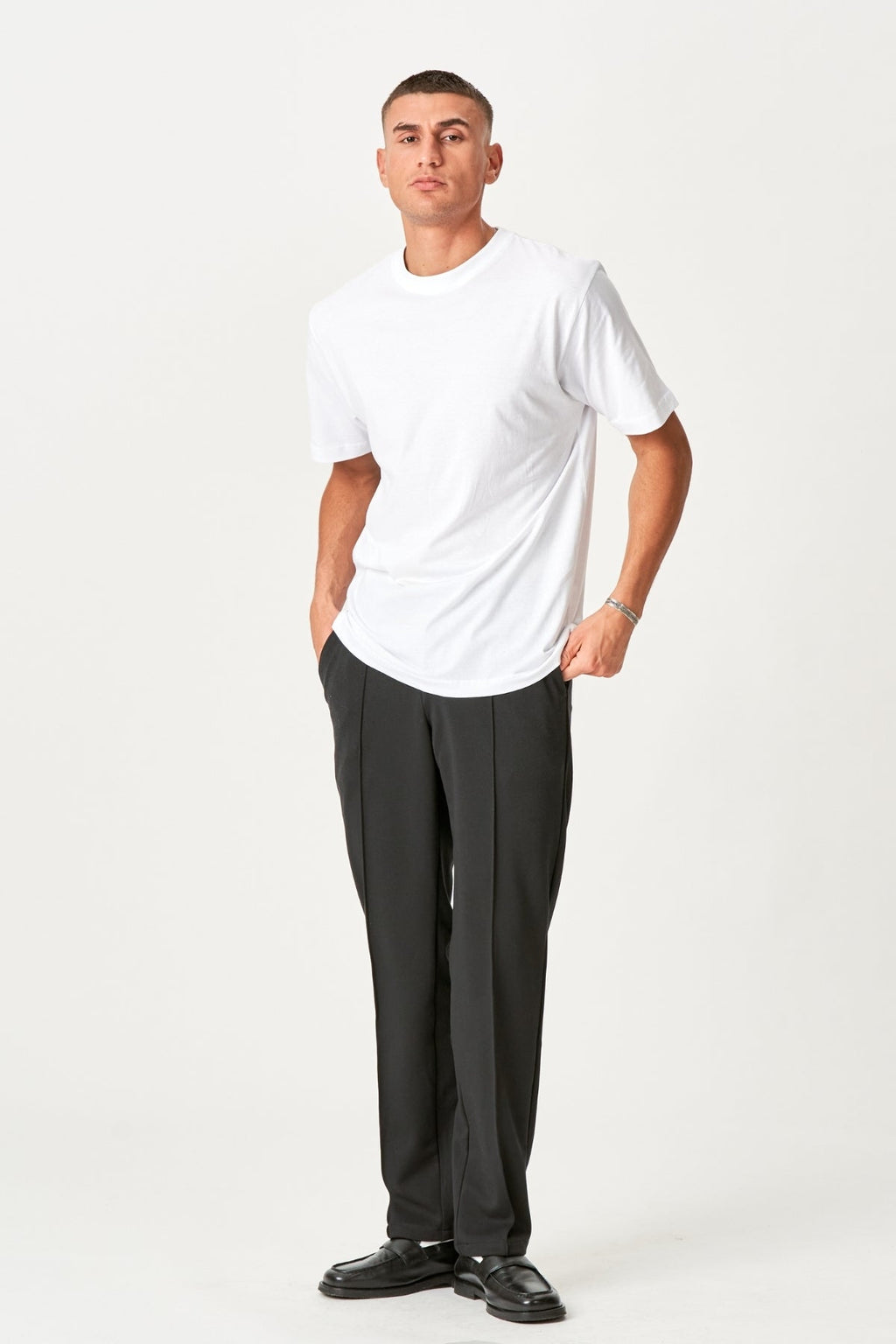 T-shirt surdimensionné - blanc