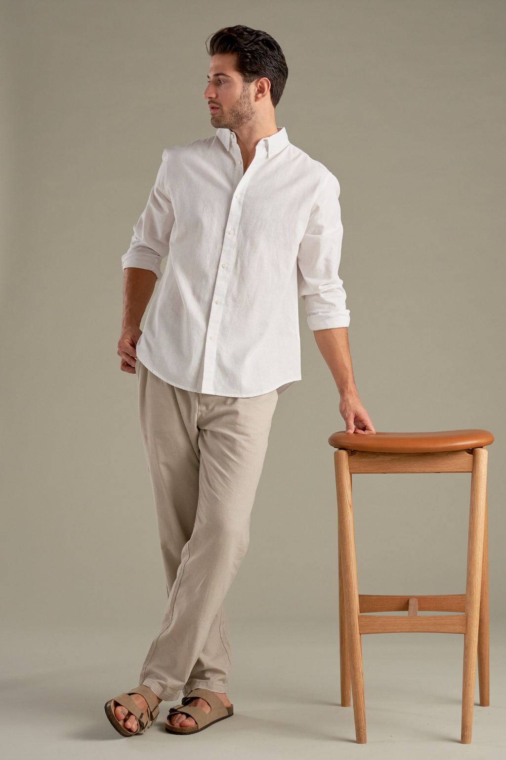 Linnen Pants - zand