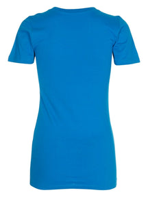 Fitted t-shirt – Torquoise Blue