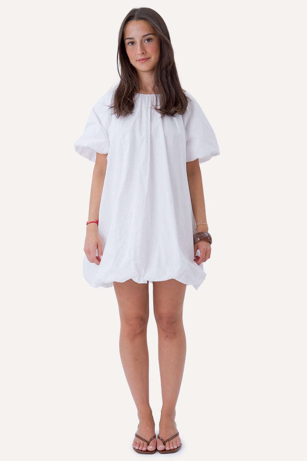 Robe Noisette - Blanc