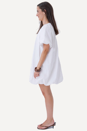 Robe Noisette - Blanc