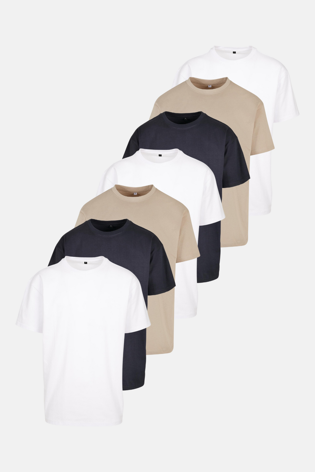 Regular T-shirt (hommes) - Forme de package (7 pc)