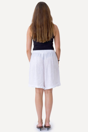 Lin Shorts - Blanc