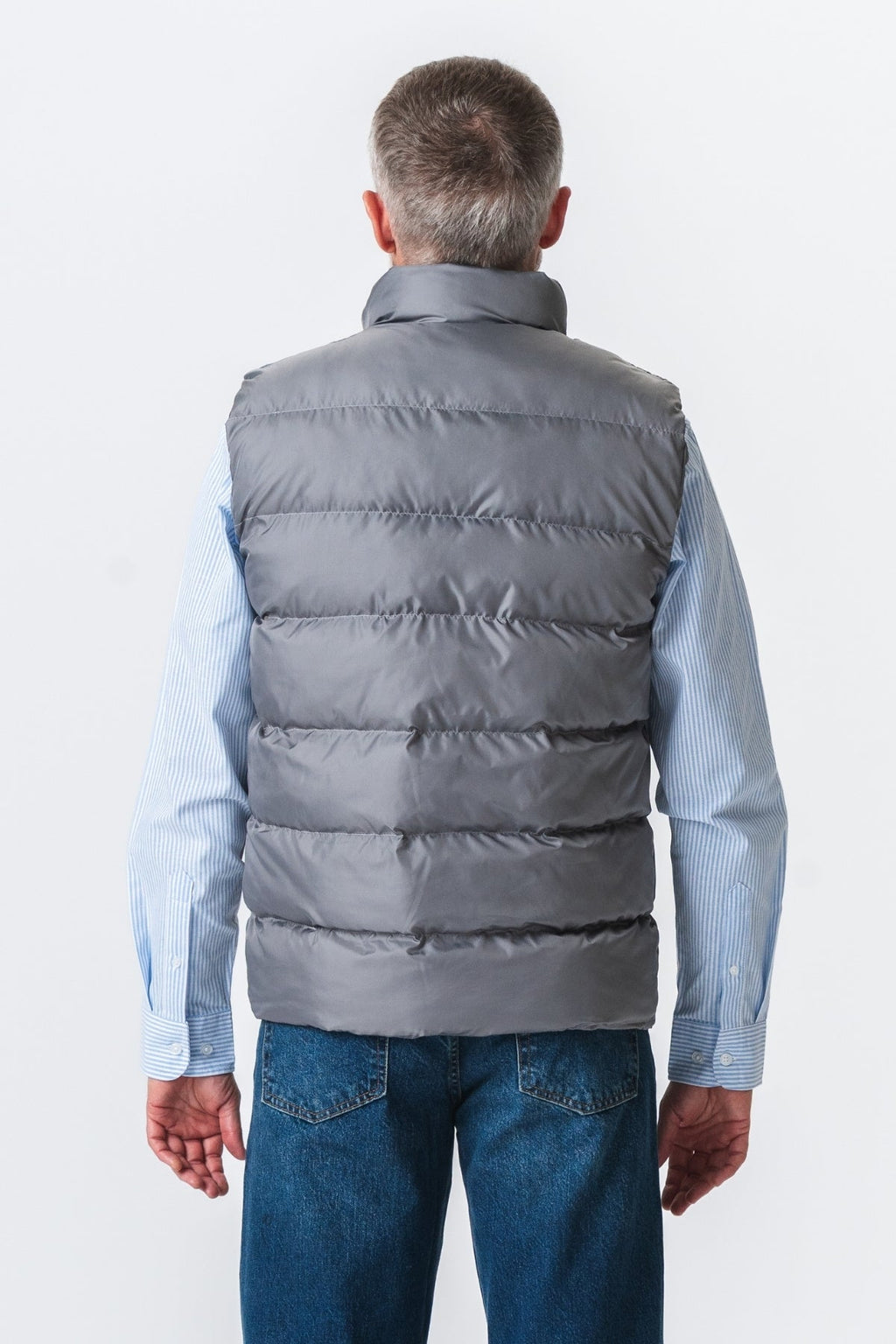 Gilet en pucerse - gris