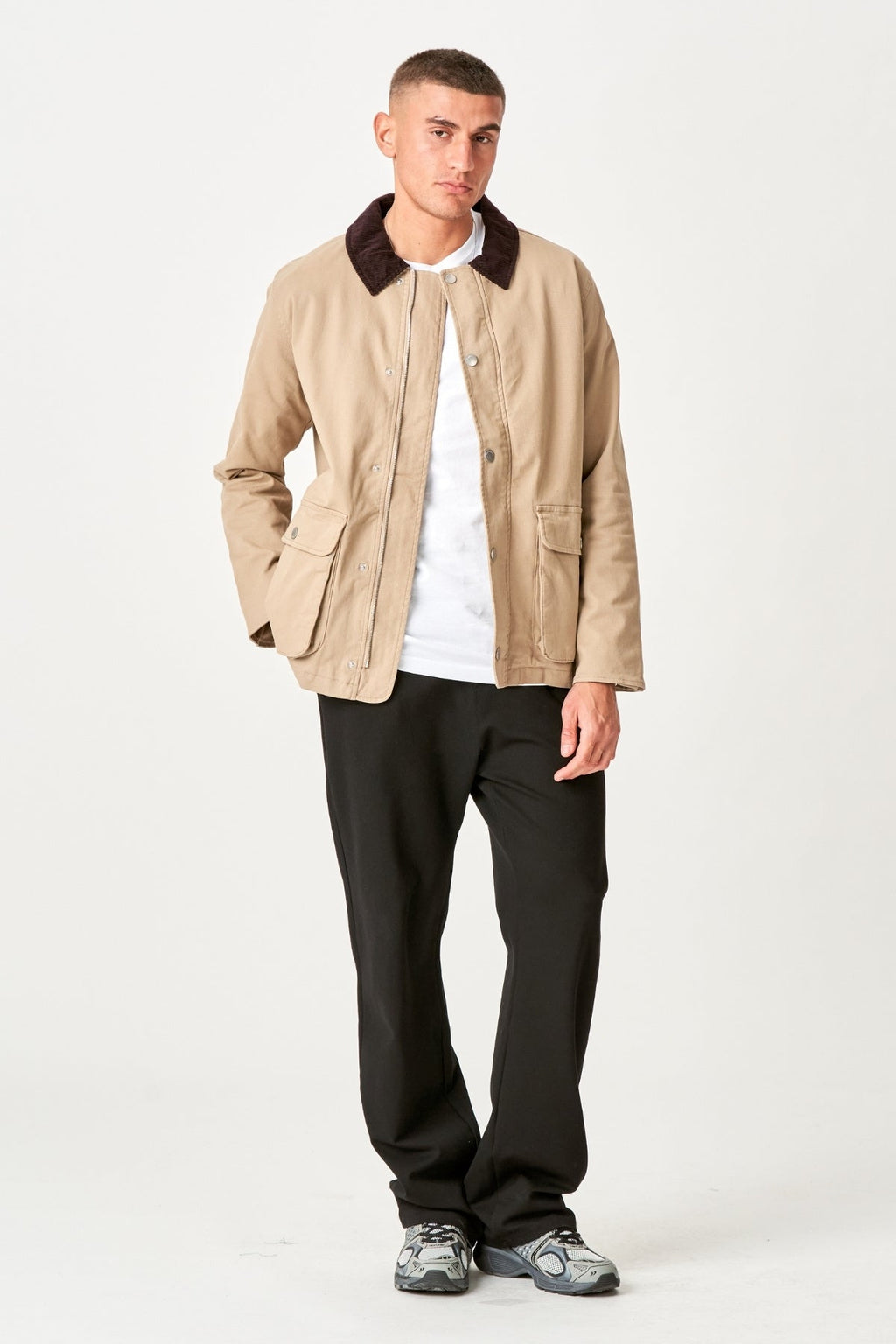 Twill Jacket - Dark Sand
