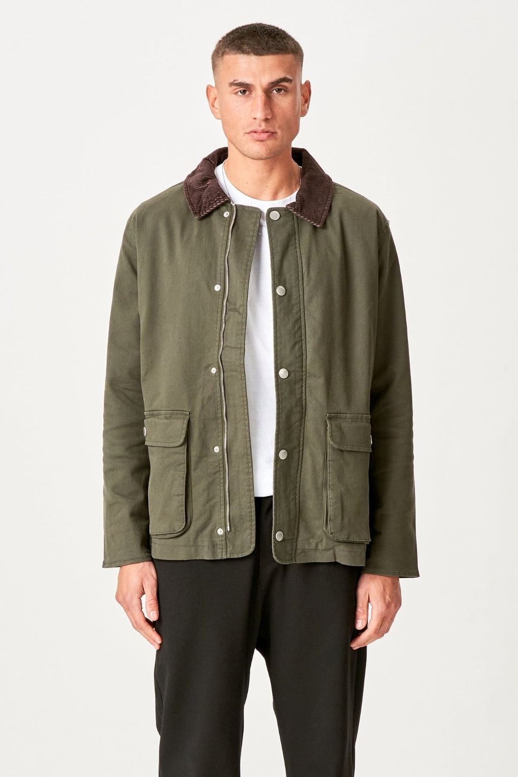 Twill Jacket - Dark Olive