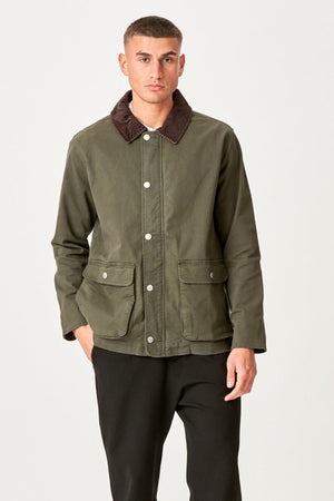 Twill Jacket - Dark Olive