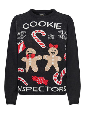 Joy Christmas Knit - Zwart