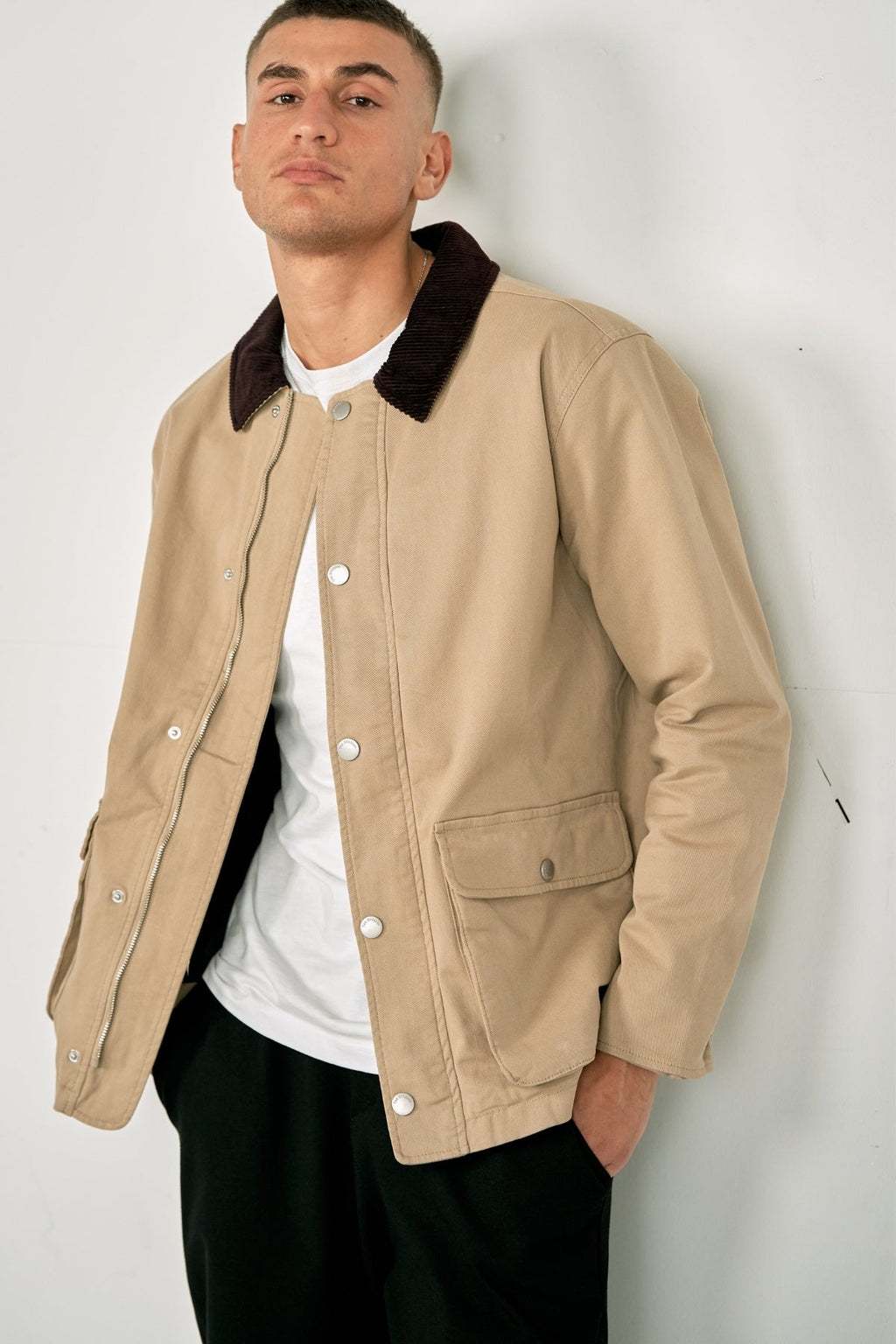 Twill Jacket - Dark Sand