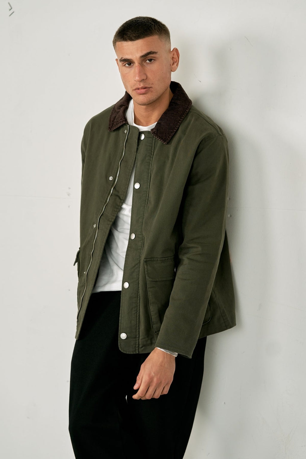 Twill Jacket - Dark Olive