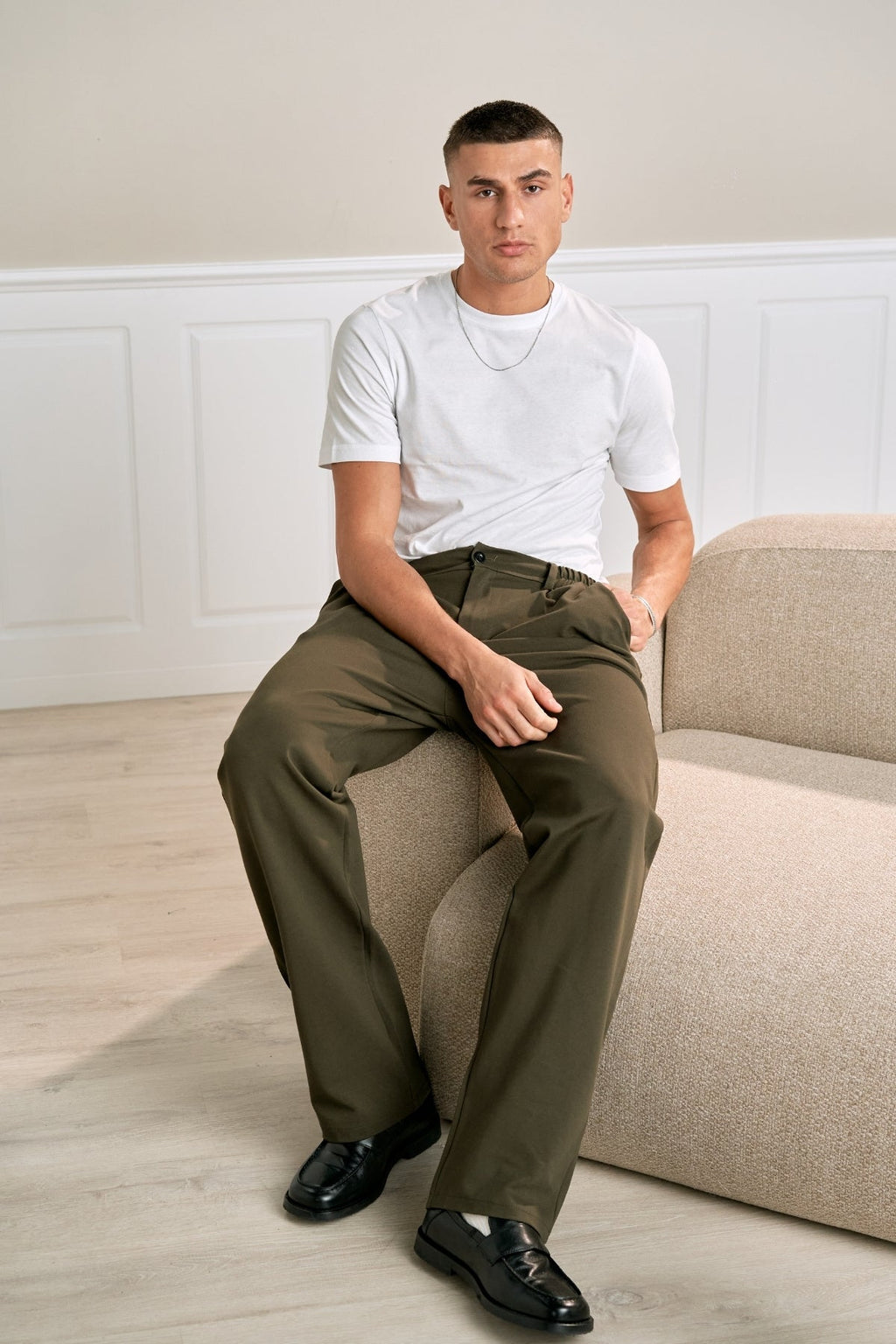 Costume Pants Loose - Green de l'armée