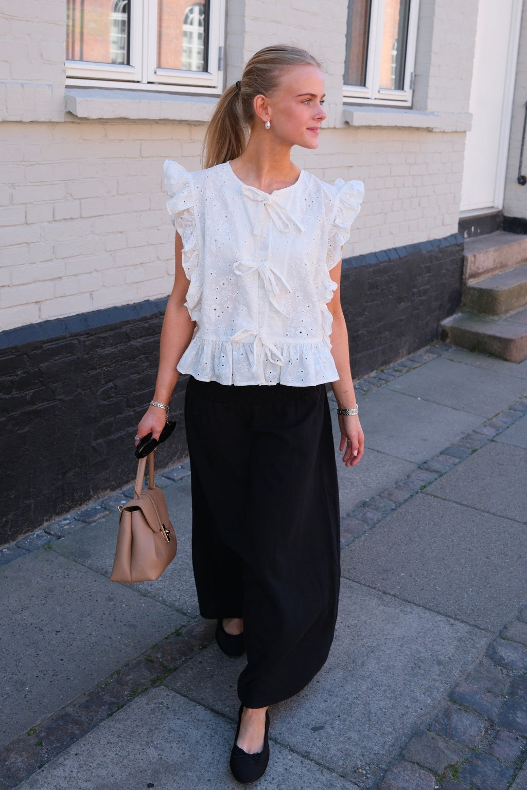 Jupe de l'ancien Smock Linn - noir