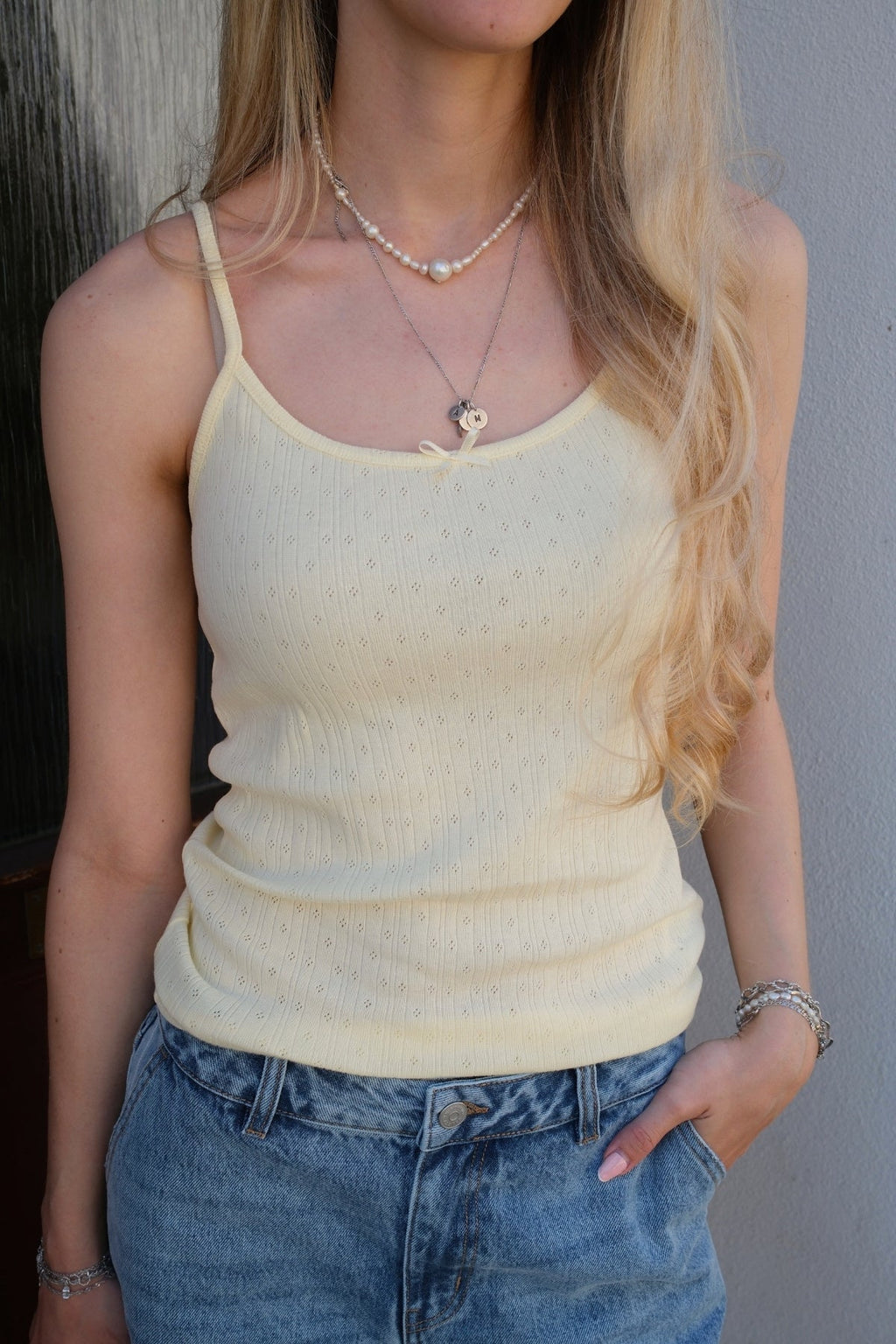 Isa Singlet Top - Fleur d'anis