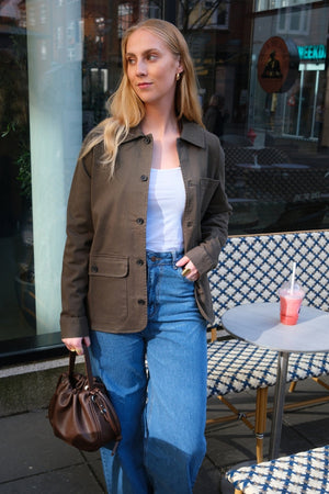 Poiselle à serre - Olive sombre