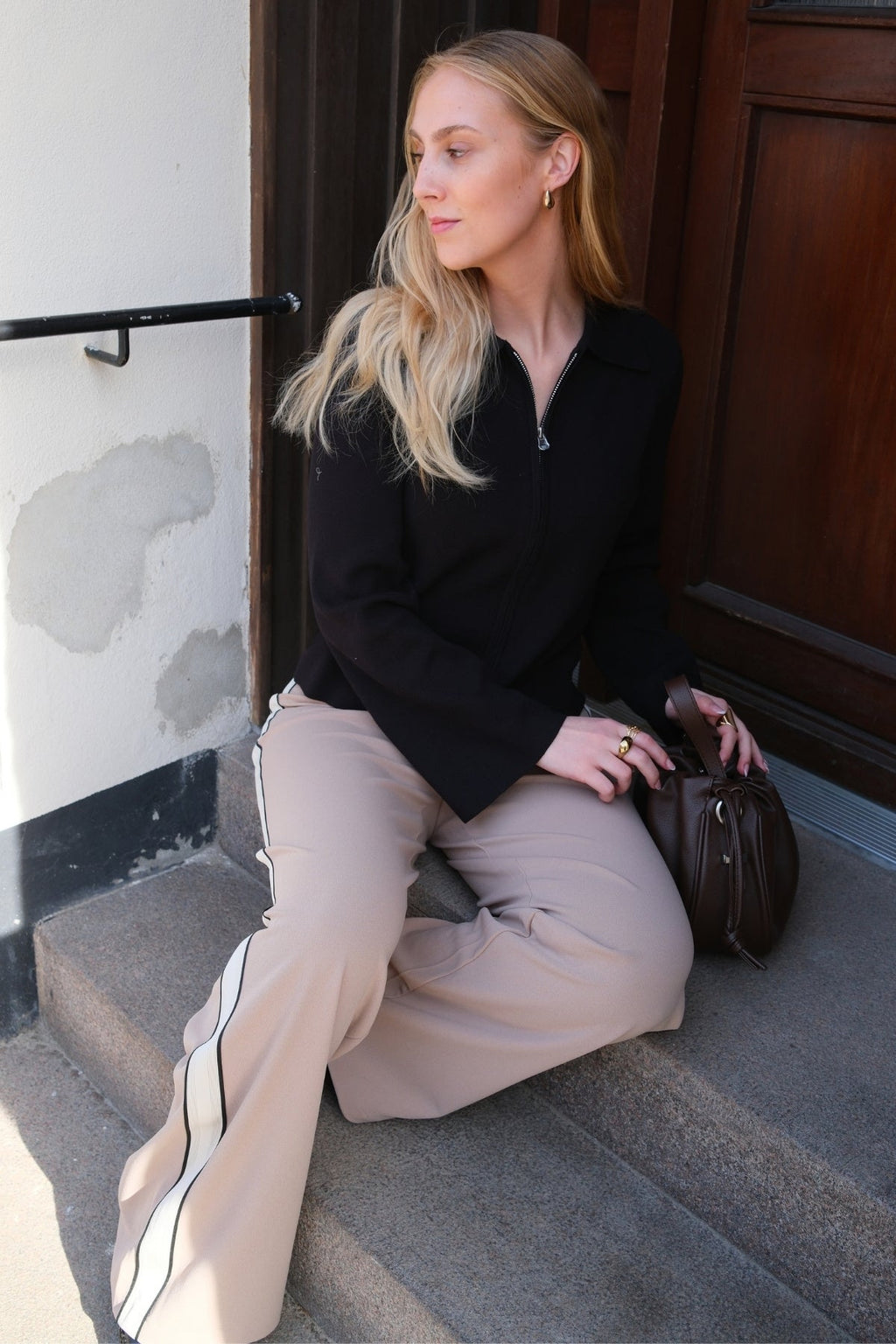 Berlin MW Wide Panel Pant -  Silver Mink