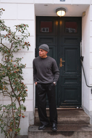 Easton Gebreid - Donkergrijs