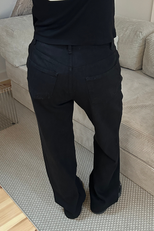 Jean ample Erica - Noir