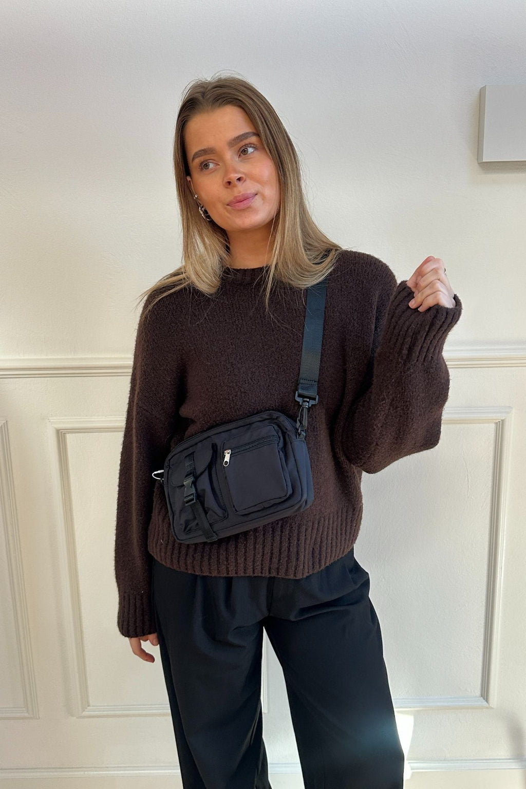 Bunha Crossbody - Zwart