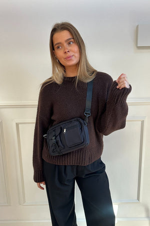 Bunha Crossbody - Zwart