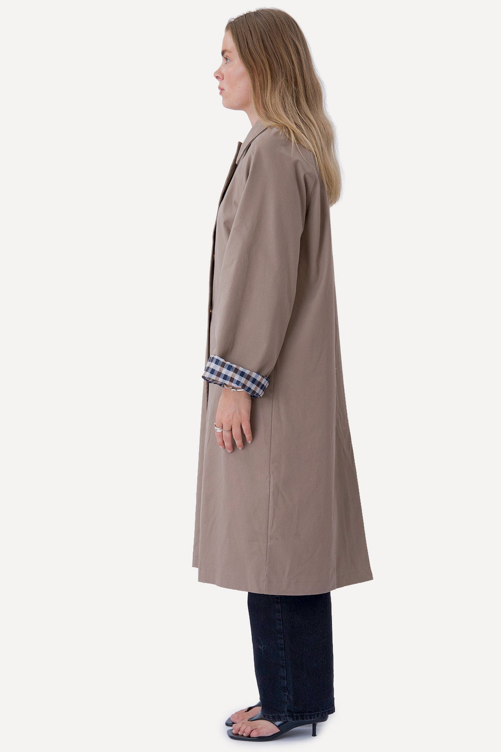 Livia-trenchcoat - Beige