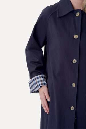 Livia trenchcoat - Marine