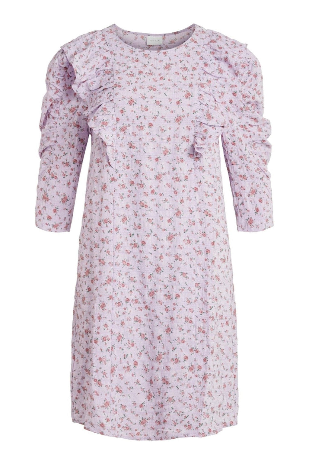 Robe à manches longues seule - rose