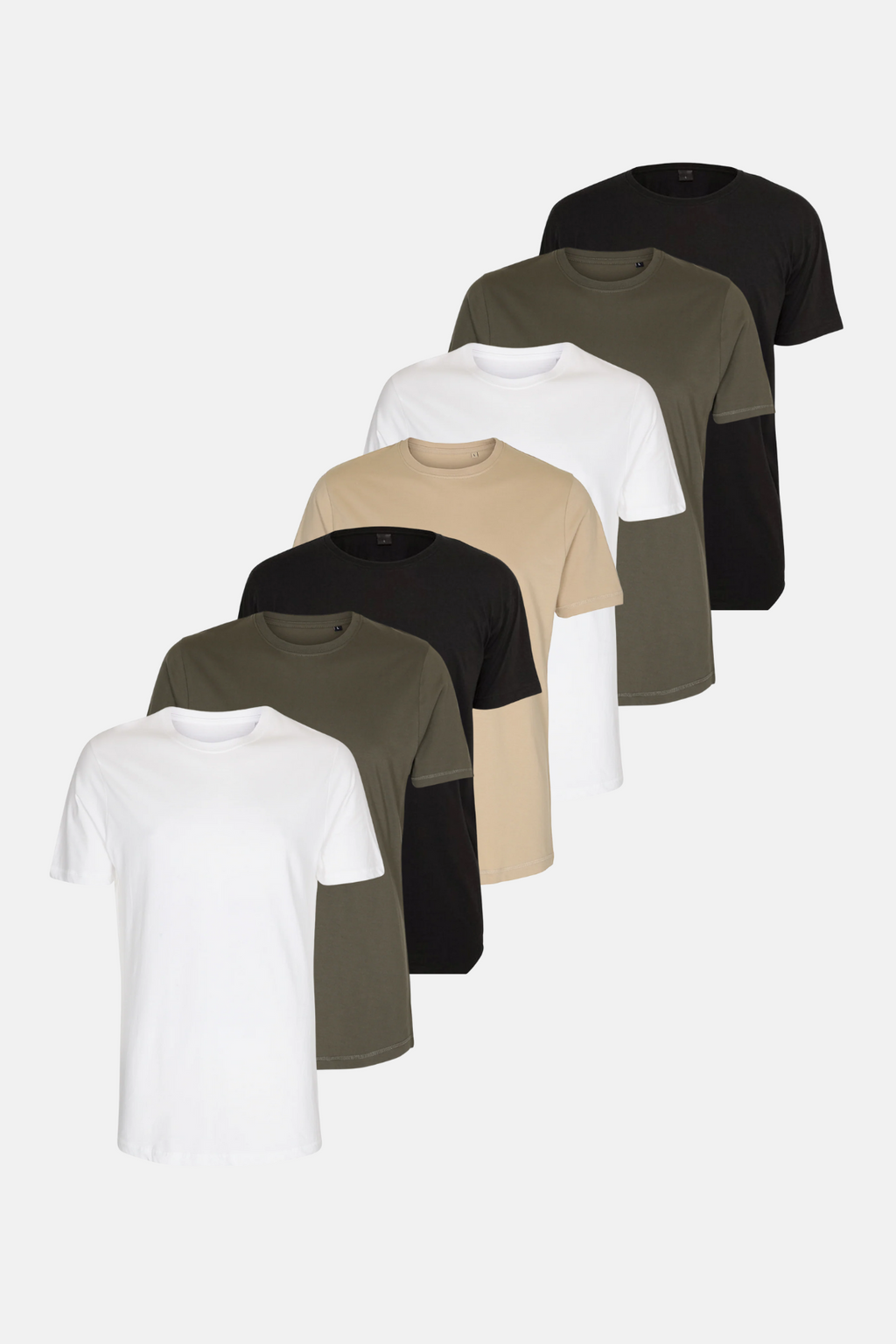 Lang T-shirt-pakketdeal (7 pcs.)