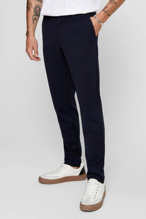 Mark Pants - Marine (pantalon extensible)