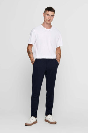 Mark Pants - Marine (pantalon extensible)