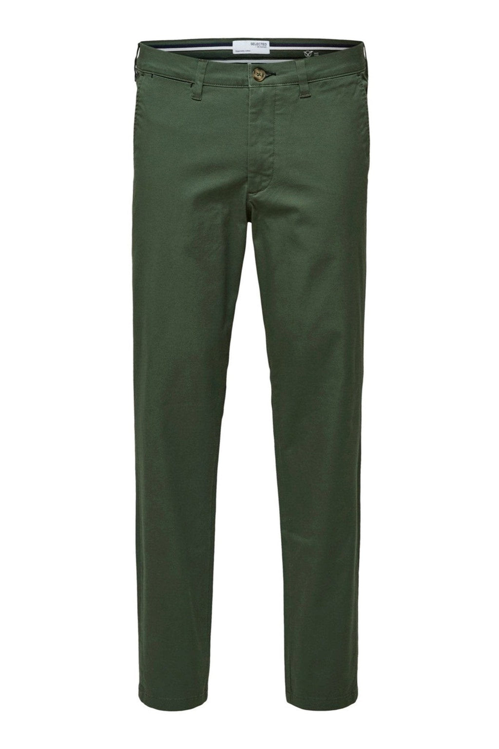 Pantalon de chino flexible Miles - Bronze Green (coton biologique)