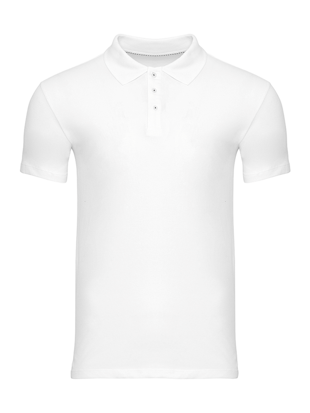 Muscle Polo Shirt - White