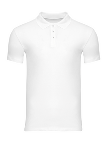 Muscle Polo Shirt - White