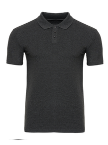 Muscle Polo Shirt - Dark Grey