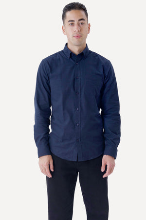 Chemise en flanelle - Marine