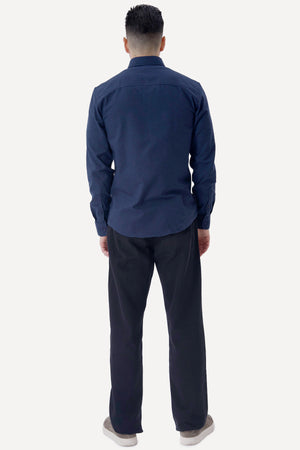 Chemise en flanelle - Marine