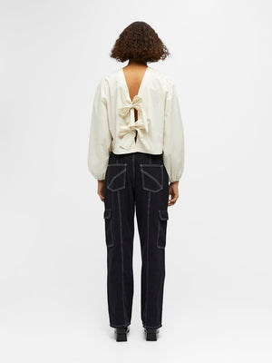 Top à manches longues Gala - Cloud Dancer