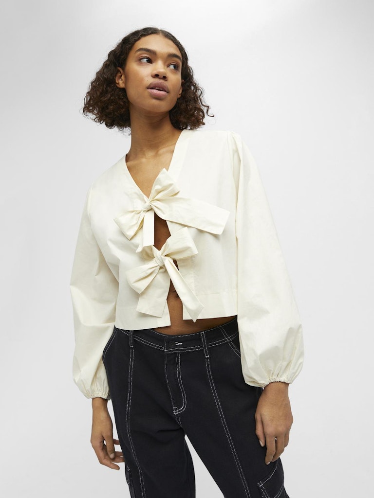 Top à manches longues Gala - Cloud Dancer