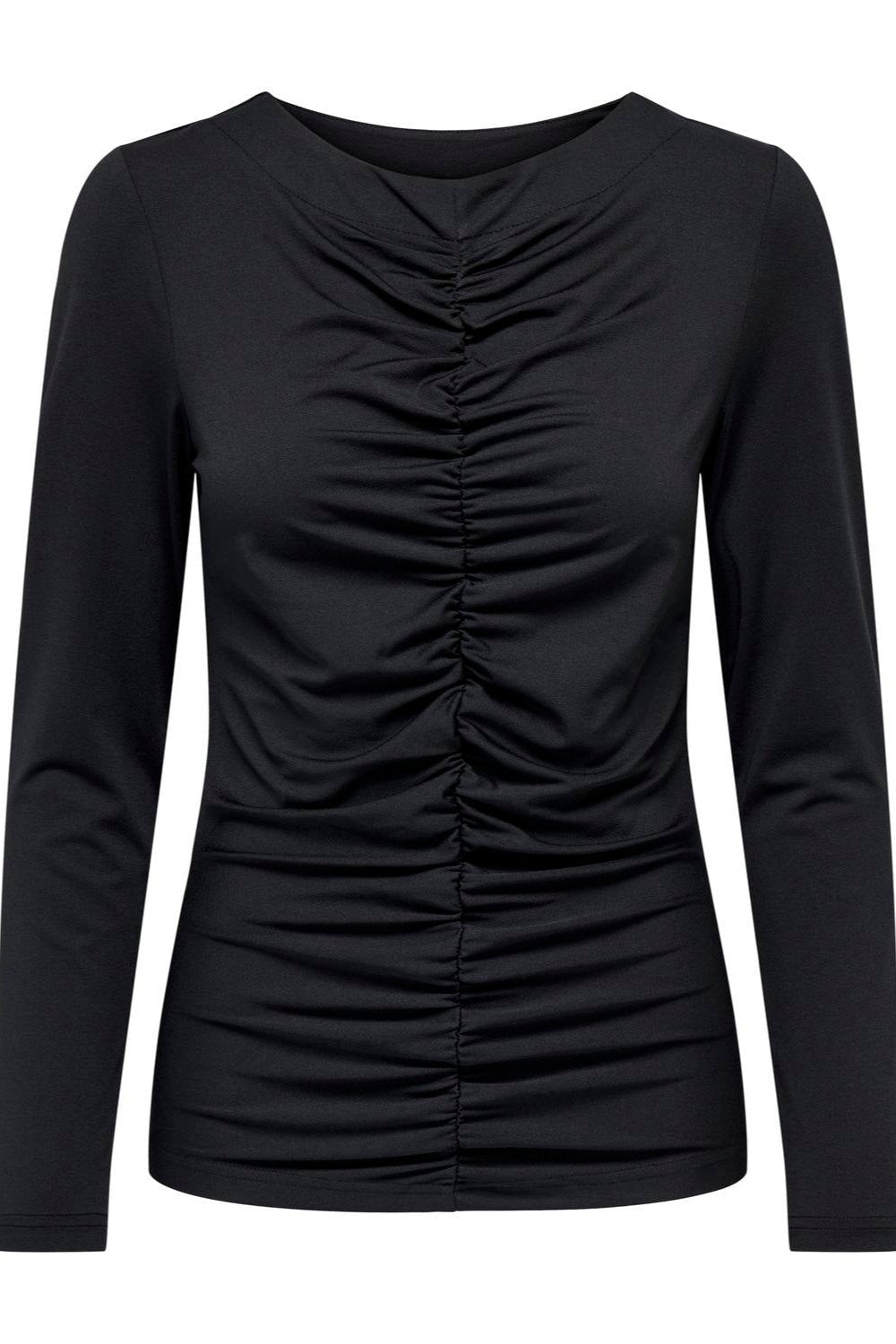 Sofie blouse met lange mouwen - zwart