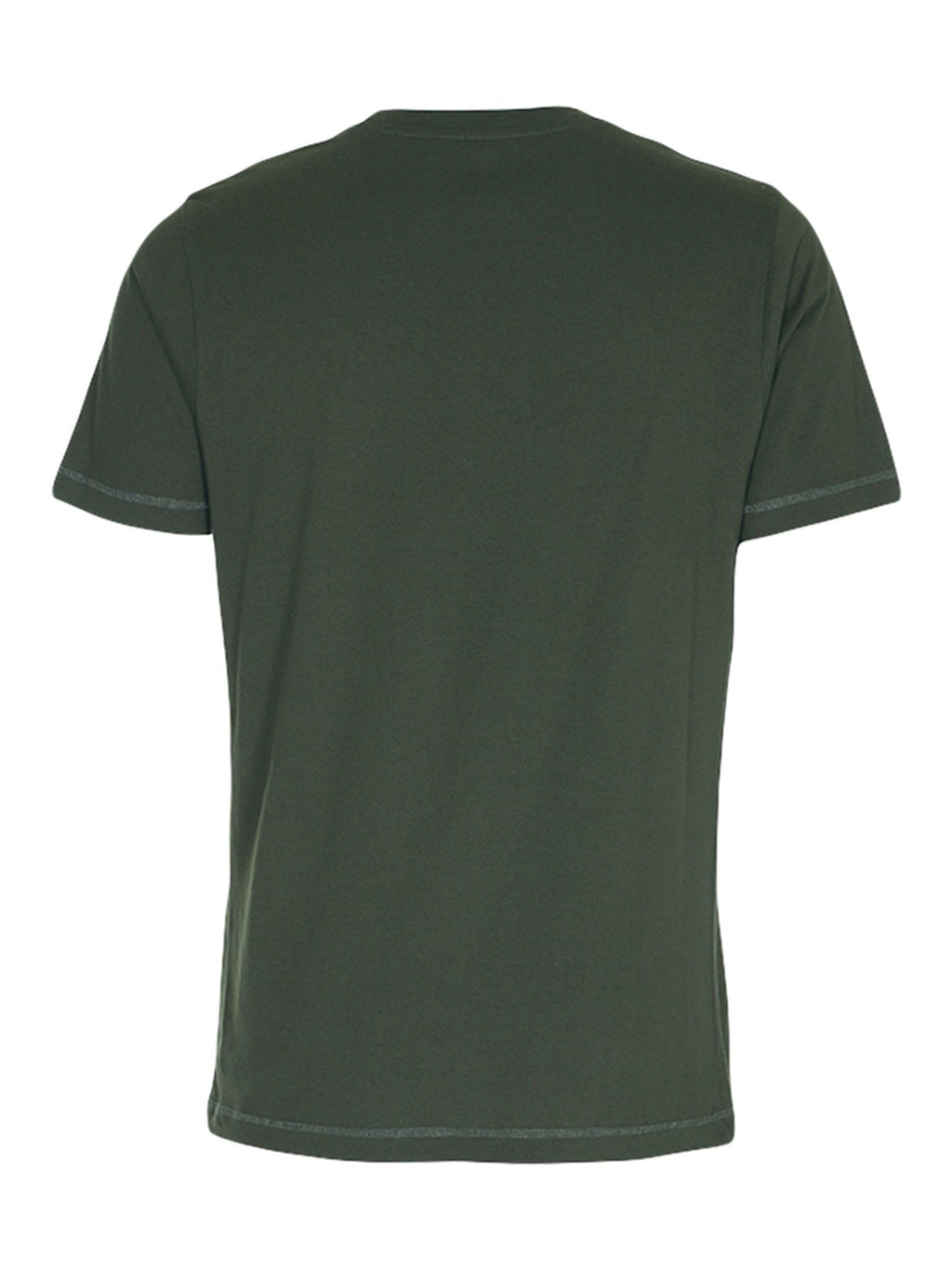 T-shirt de base biologique - vert foncé