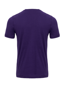 T-shirt de base organique - violet