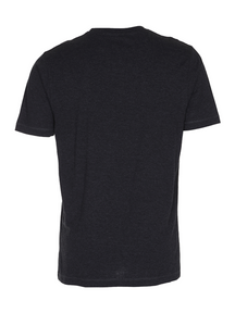 T-shirt de base biologique - gris foncé