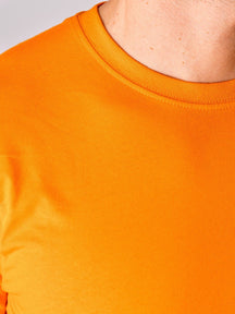 T-shirt de base organique - Orange