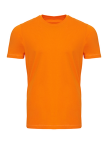 T-shirt de base organique - Orange