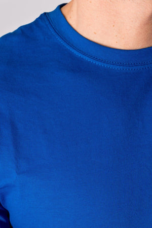Basic T-shirt - Blauw
