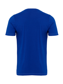 T-shirt de base biologique - bleu