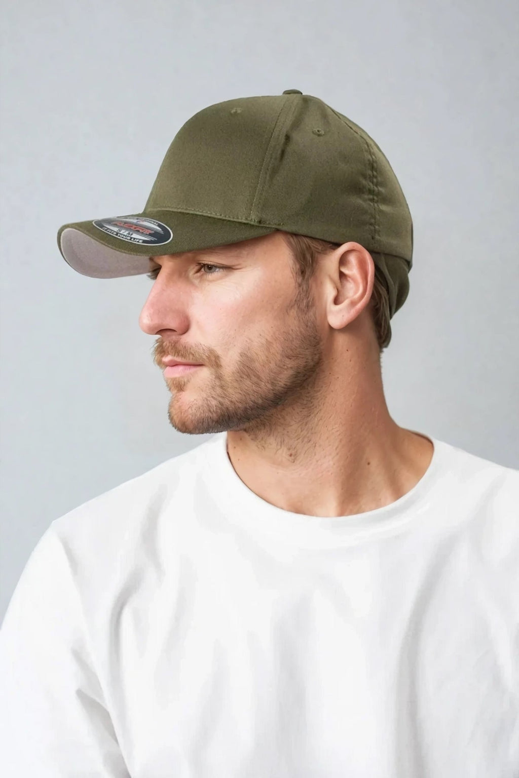 FlexFit Wooly Combed - Geel