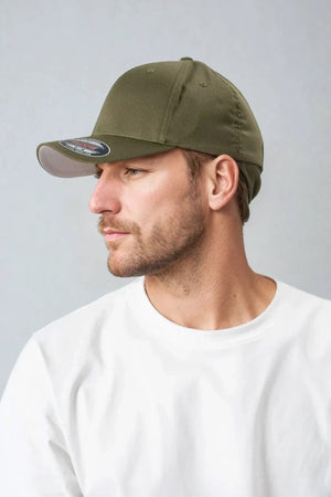 FlexFit Wooly Combed - Geel